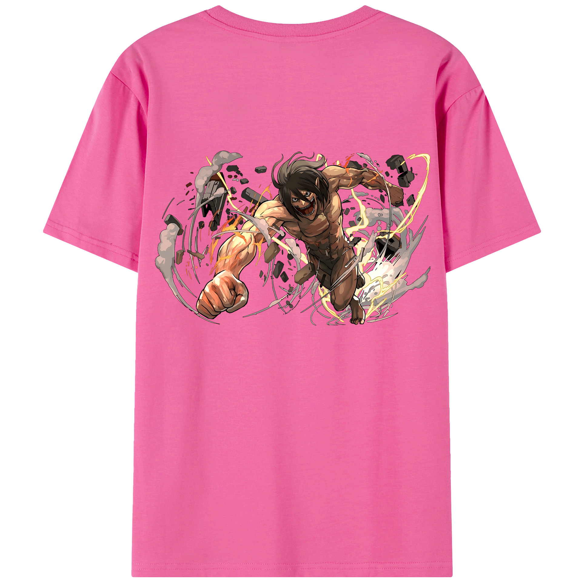（画像用） 進撃の巨人 Attack on Titan レディース半袖Tシャツ(バックプリント)